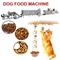 0.6mm 34KW خط تولید غذای سگ گربه 12.5*0.6*0.8m با سرعت بالا