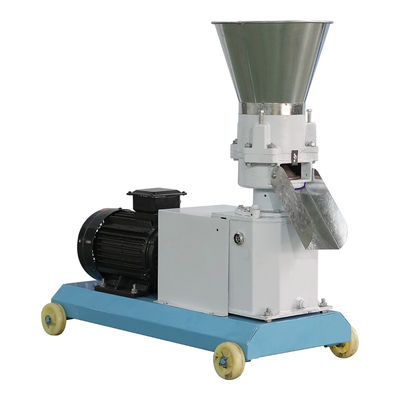80-100kg/H Chicken Feed Pellt Making Duck Flat-Die Alimentation Animale Pillet Machine Feed pellet