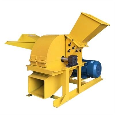 دستگاه تولید پودر چوب 0.7 تن / H Swdust Wood Machine 11KW دستگاه سنگ شکن خوراک حیوانات