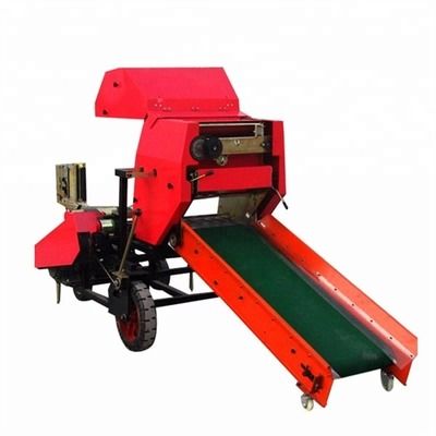 60pcs/H Grass Hay Wrapping Machine 1.1kw Animal Feed Baler موتور دیزلی