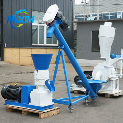 دستگاه ISO Biomass Wood Pellets 22KW 400kg/H