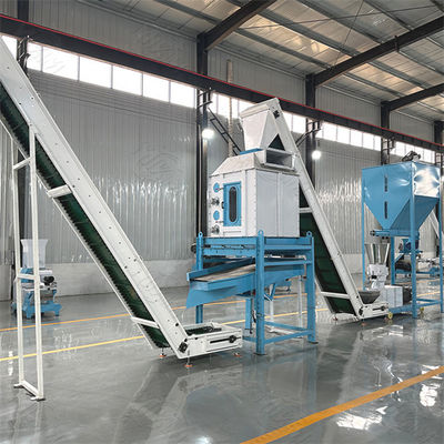 ده تن در ساعت خط تولید گندم مرغ و گاو گوسفند مرغ