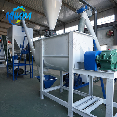 Intelligent feed pellet production line, data monitoring system, high degree of automation, suitable for poultry farms.