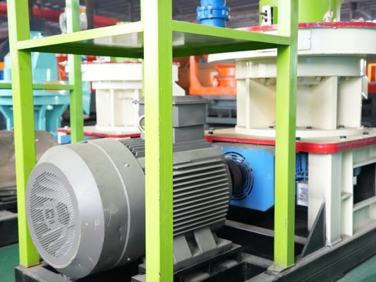 دستگاه پرس دستگاه آسیاب گلوله های چوبی خوراک دام 12 میلی متری 80 تا 100 درجه سانتی گراد