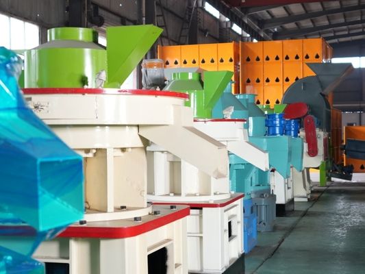 دستگاه تولید پلت چوبی 2-12 میلی متری کشاورزی تجاری با موتور دیزل