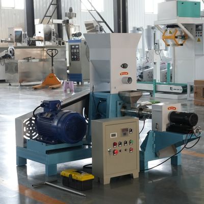 دستگاه اکسترودر پلت خوراک ماهی شناور کوچک 40 - 50 کیلوگرم در ساعت