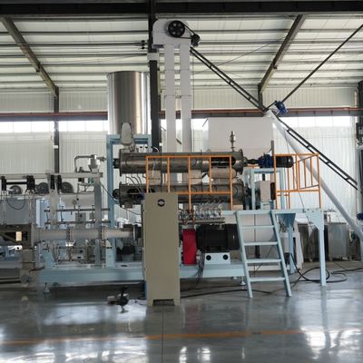 Dog Food Processing Machine PLC Controlled Stainless Steel Twin-Screw Extruder for Dry Pet Food Production Line