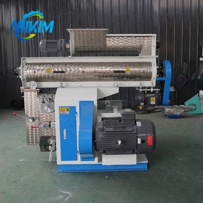 دستگاه پردازش خوراک ماهی 80C 70C خط تولید گلوله خوراک دام با قطر 125 میلی متر