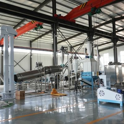 اکسترودر اکسترودر 120 کیلوگرمی/H 22KW خط تولید غذای خشک برای حیوانات خانگی