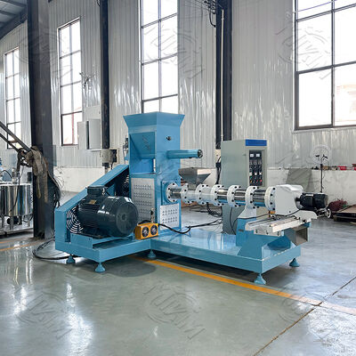 automatic floating fish feed making machine Fish Food Manufacturing Machine Floating Fish Feed Mill Pellet Extruder Making Machine for Sale