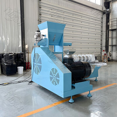 عمده فروشی قیمت ارزان خانگی 5.5kw تک پیچ ماهی مواد غذایی گلوله پردازنده ماشین خشک نوع ماشین گلوله مواد غذایی سگ برای فروش
