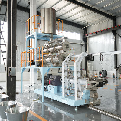 DGP85 Wet Type dog food extruder machine Wet-type Twin screw floating fish feed pellet extruder machine for Farm Use