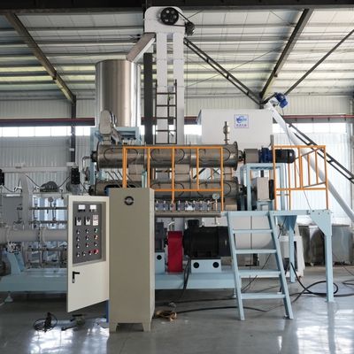 ماشین جدید دو پیچ از فولاد ضد زنگ برای تغذیه حیوانات خانگی سگ و گربه برای تغذیه ماهی و پرندگان ظرفیت 250-6000 کیلوگرم / ساعت