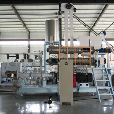 دستگاه اکسترودر خوراک ماهی تجاری، دستگاه اکسترودر خوراک ماهی شناور برای ساخت گلوله های خوراک سگ