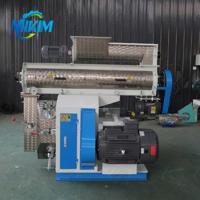 دستگاه پلت خوراک طیور کوچک با مقاومت در برابر سایش 350-450 کیلوگرم در ساعت عملکرد آسان
