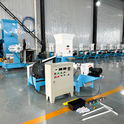 دستگاه اکسترودر خوراک میگو MIKIM 200-500 کیلوگرم در ساعت، دستگاه کوچک خوراک ماهی شناور، دستگاه اکسترودر خوراک ماهی دستگاه تولید پلت