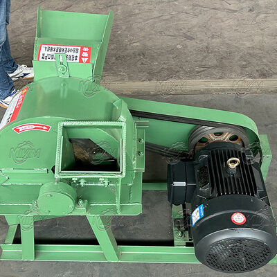 باورنکردنی قدرتمند 450 کیلوگرم وزن درخت چوبی شاخه درخت نارگیل هک شکسته ماشین صفحه نمایش از چوب ساج شکسته