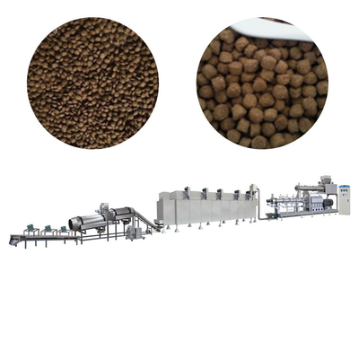 گرمایش گازی دستگاه اکسترودر دو مارپیچ فولادی آلیاژی 37 کیلووات 500 کیلوگرم/H